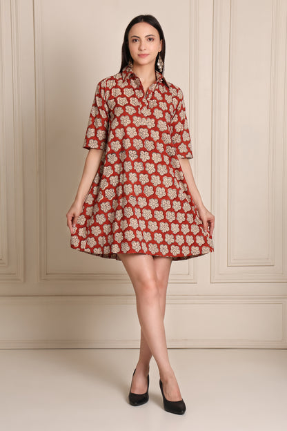 Floral Shift Dress