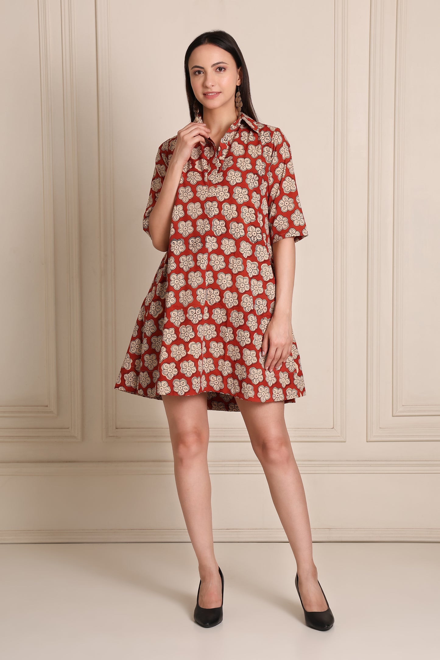 Floral Shift Dress