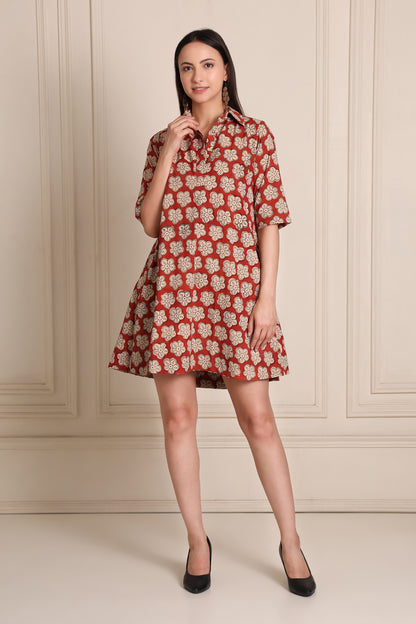 Floral Shift Dress