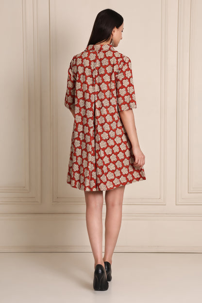 Floral Shift Dress