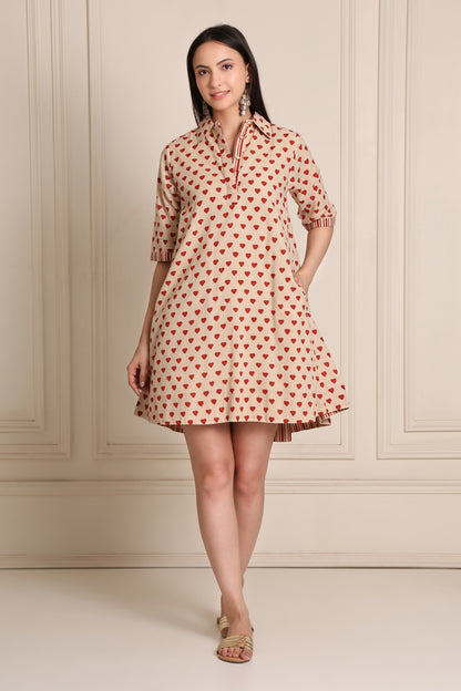 Happy Hearts Shift dress